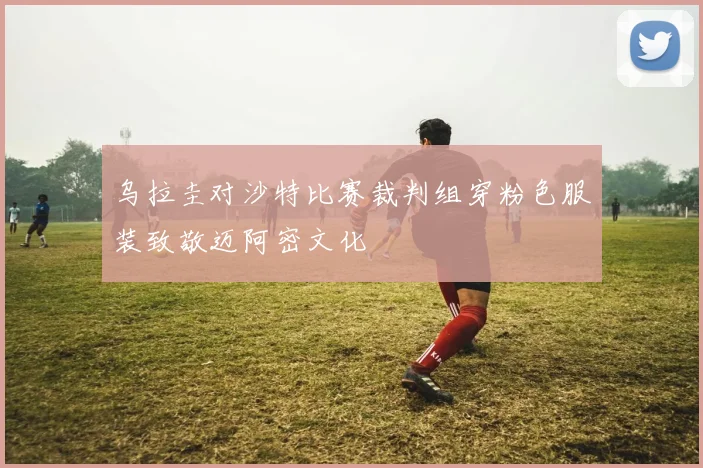 乌拉圭对沙特比赛裁判组穿粉色服装致敬迈阿密文化